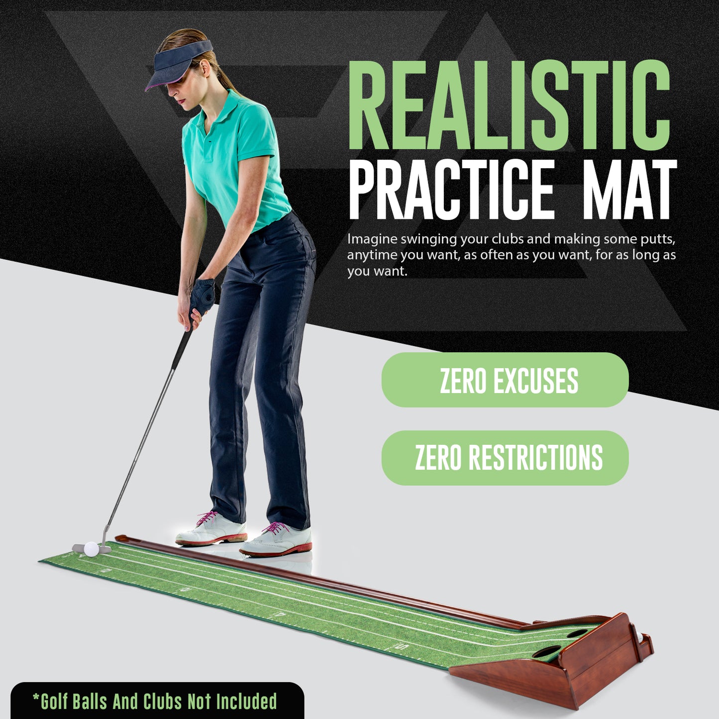INDOOR PRACTICE PUTTING MAT